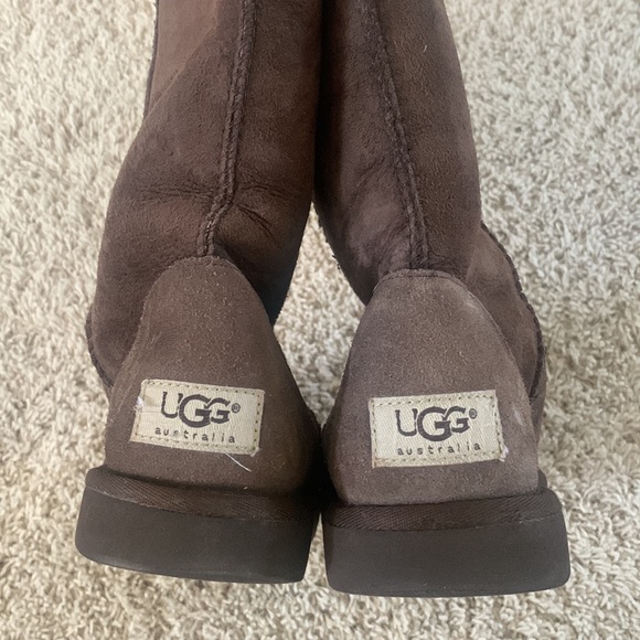 UGG classic tall 12” boot chocolate brow W7 - Picture 2 of 6
